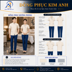 Đồng Phục Kim Anh nhận may đồng phục nhà hàng khách sạn giá rẻ HCM cho nhà hàng, khách sạn, resort, café, villa và hệ thống dịch vụ. Hỗ trợ may đo theo yêu cầu, thiết kế maquette, nhận may số lượng ít, tư vấn mẫu cho quản lý, phục vụ, buồng phòng, bảo trì, an ninh và báo giá rõ ràng tại TP.HCM.