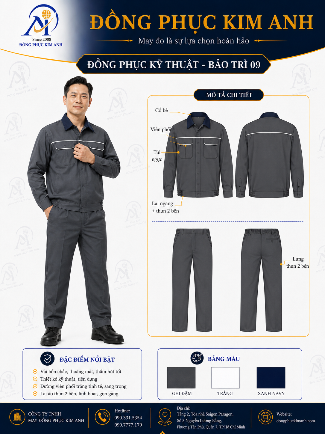 Đồng phục kỹ thuật viên - bảo trì (16)