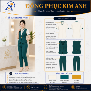 Đồng Phục Kim Anh nhận may đồng phục spa giá rẻ HCM cho spa, thẩm mỹ viện, clinic và cơ sở chăm sóc sắc đẹp. Hỗ trợ may đo theo yêu cầu, thiết kế maquette, nhận may số lượng ít, tư vấn mẫu cho lễ tân, kỹ thuật viên, chăm sóc khách hàng và báo giá rõ ràng tại TP.HCM.