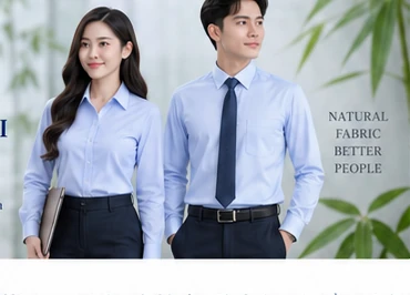 Sơ mi công sở sử dụng vải Bamboo