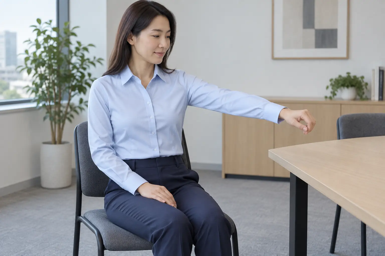 Kiểm vận động khi duyệt mẫu sơ mi